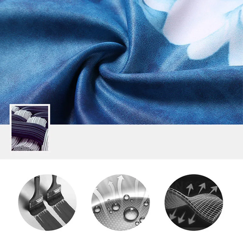 Mythstone Lotus Flower Floral Print Design Pants Sports Fitness Yoga Leggings Women's Yoga Pants - Image 11