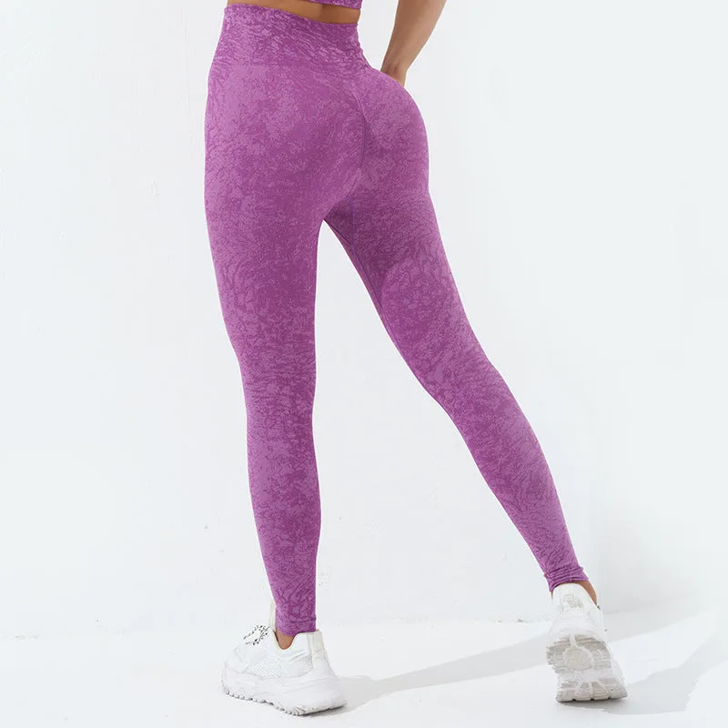 Mythstone Seamless Fitness Crop Tank Top High Waist Leggings Pants Sports Gym Yoga Outfits - Image 35