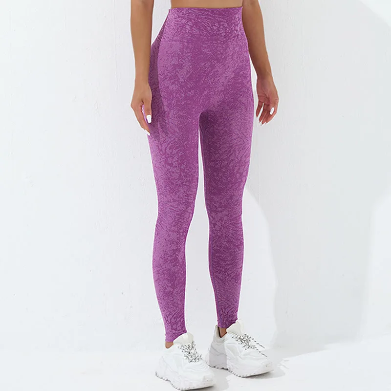 Mythstone Seamless Fitness Crop Tank Top High Waist Leggings Pants Sports Gym Yoga Outfits - Image 37