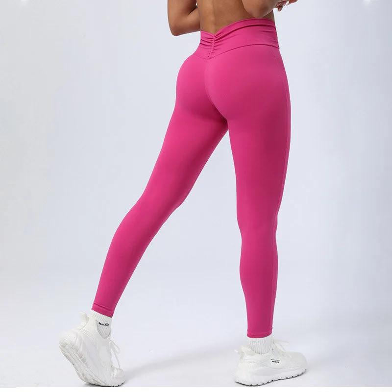 Mythstone 2Pcs Backless Asymmetrical Design Top Bra Shorts Leggings Pants Fitness Yoga Outfit Set - Image 24