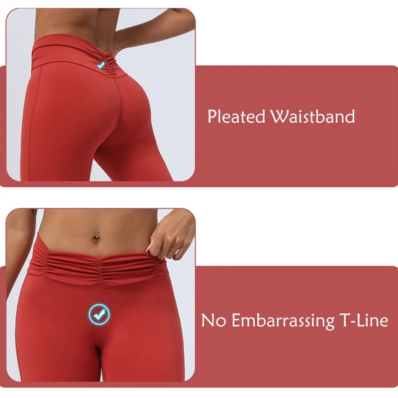 Mythstone 2Pcs Backless Asymmetrical Design Top Bra Shorts Leggings Pants Fitness Yoga Outfit Set - Image 17