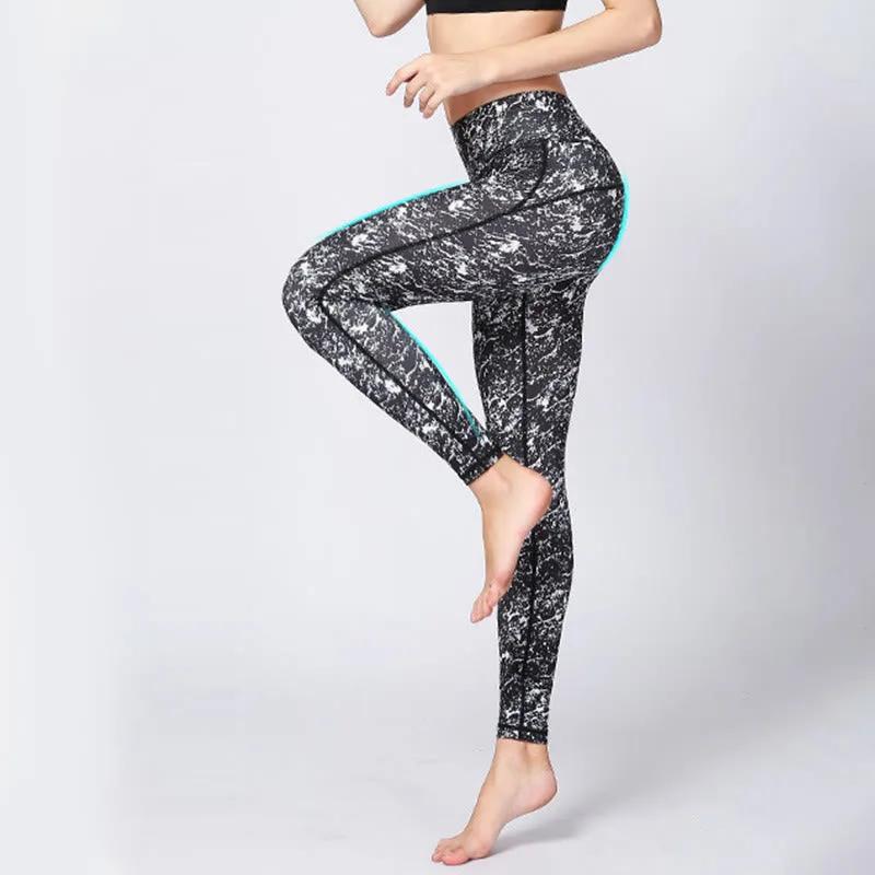 Mythstone Camo Print Sports Fitness Yoga High Waist Leggings Women's Yoga Pants - Image 8