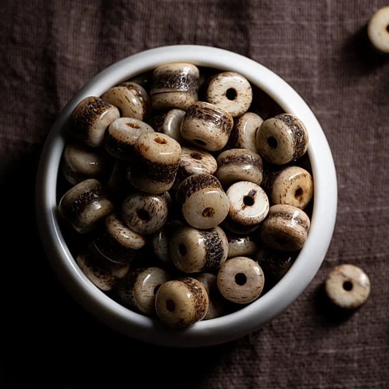 Mythstone Tibetan Deer Bone Yak Bone Lucky Balance Bracelet - Image 18