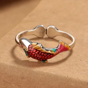 Mythstone - Luck Koi Fish Wealth Prosperity Ring