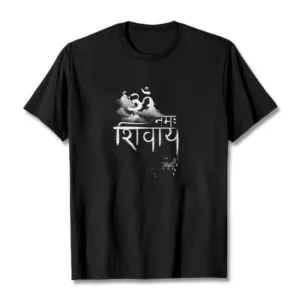 Mythstone OM NAMAH SHIVAYA Mountain Cotton Tee T-shirt