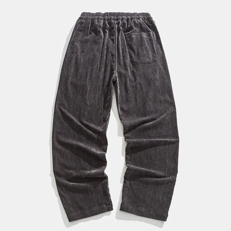 Mythstone Casual Embroider Bamboo Frog-button Cotton Top Pants Men's Meditation Cloth - Image 25