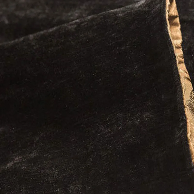 Mythstone Casual Embroider Bamboo Frog-button Cotton Top Pants Men's Meditation Cloth - Image 10