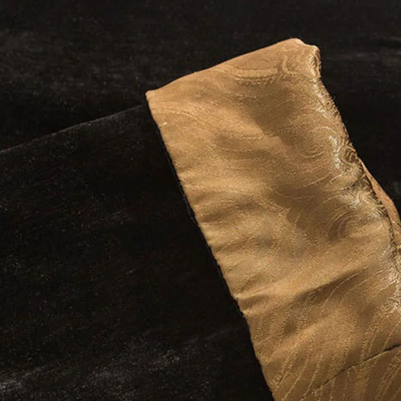 Mythstone Casual Embroider Bamboo Frog-button Cotton Top Pants Men's Meditation Cloth - Image 12