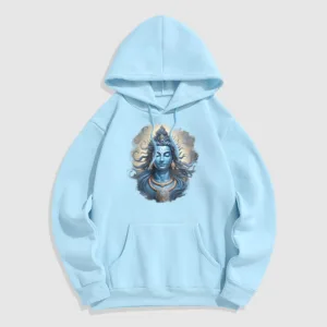 Mythstone OM NAMAH SHIVAYA Buddha Fleece Lined Polyester Hoodie