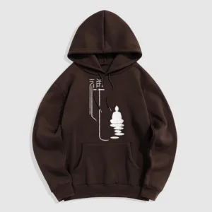 Mythstone Zen Buddha Fleece Lined Polyester Hoodie