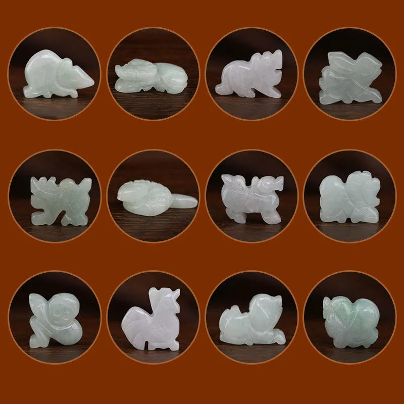 Mythstone Chinese Zodiac Natural Garnet Peace Buckle Blessing Red String Belly Chain - Image 11