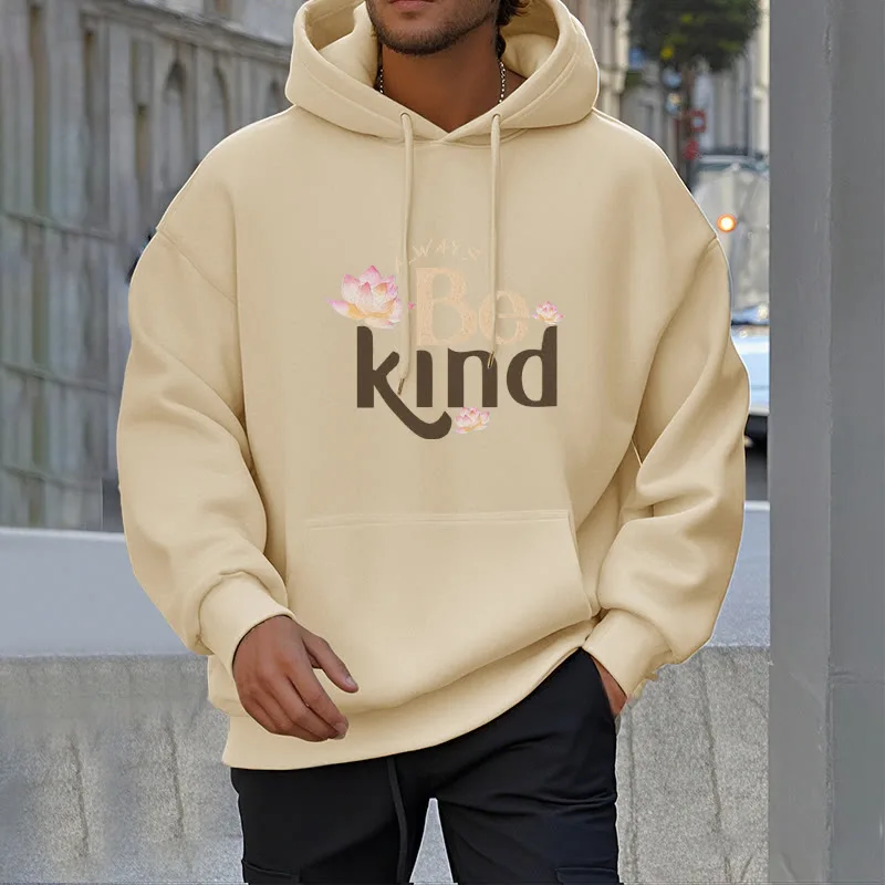 Mythstone Always Be Kind Fleece Lined Polyester Hoodie - Image 31