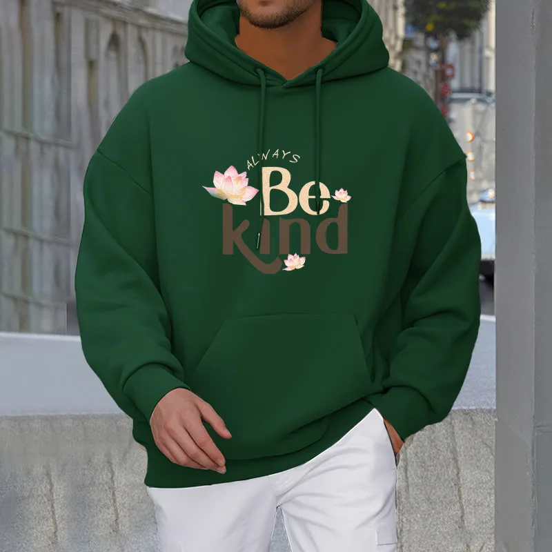 Mythstone Always Be Kind Fleece Lined Polyester Hoodie - Image 16