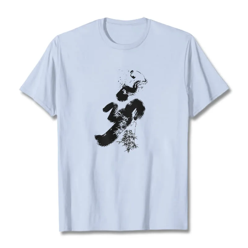 Mythstone OM Bamboo Ink Cotton Tee T-shirt - Image 11