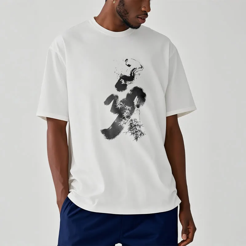 Mythstone OM Bamboo Ink Cotton Tee T-shirt - Image 8