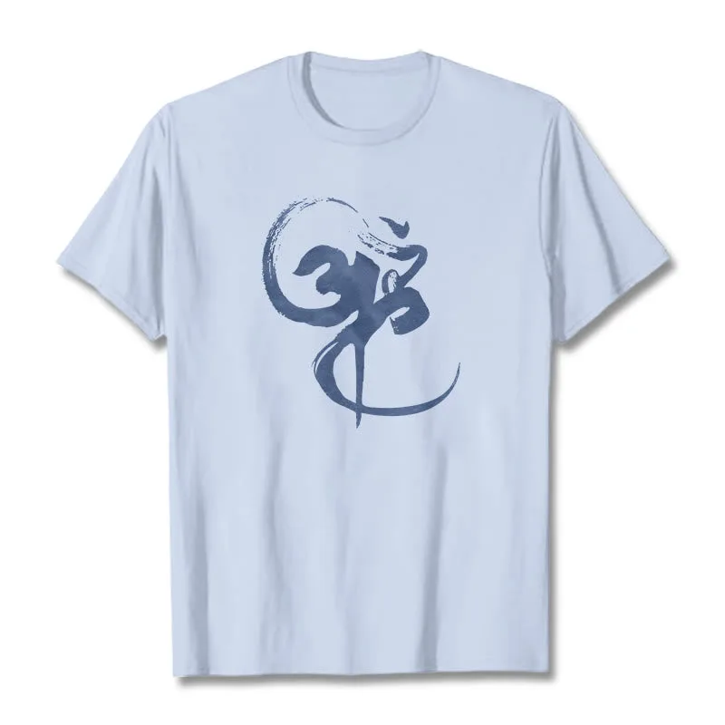 Mythstone Om Design Cotton Tee T-shirt - Image 11