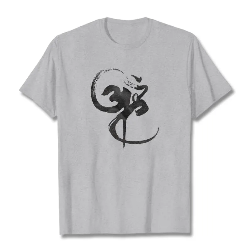 Mythstone Om Design Cotton Tee T-shirt - Image 20