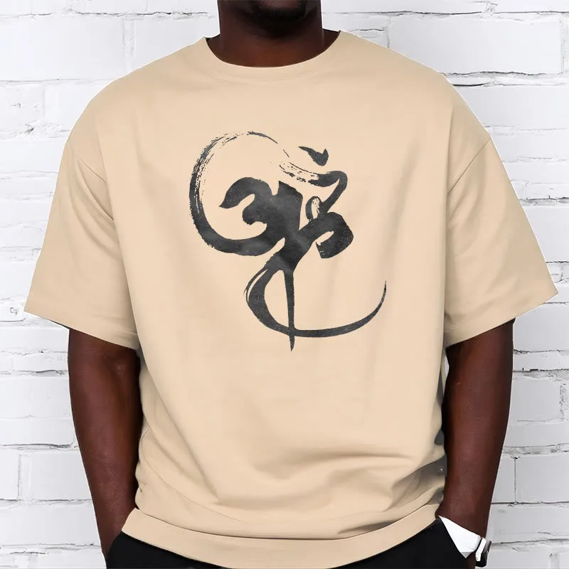 Mythstone Om Design Cotton Tee T-shirt - Image 13