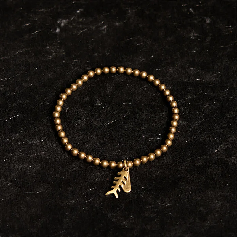Mythstone Copper Fish Bone Healing Bracelet - Image 2