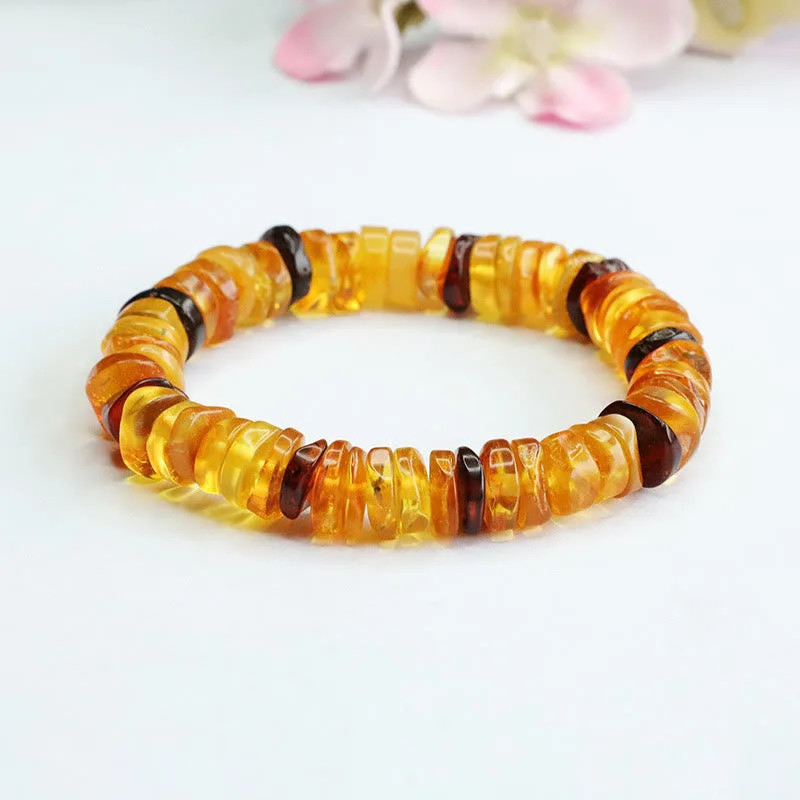 Mythstone Amber Peace Buckle Confidence Bracelet - Image 9