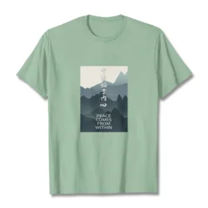 Mythstone Peace Comes From Within Tee T-shirt