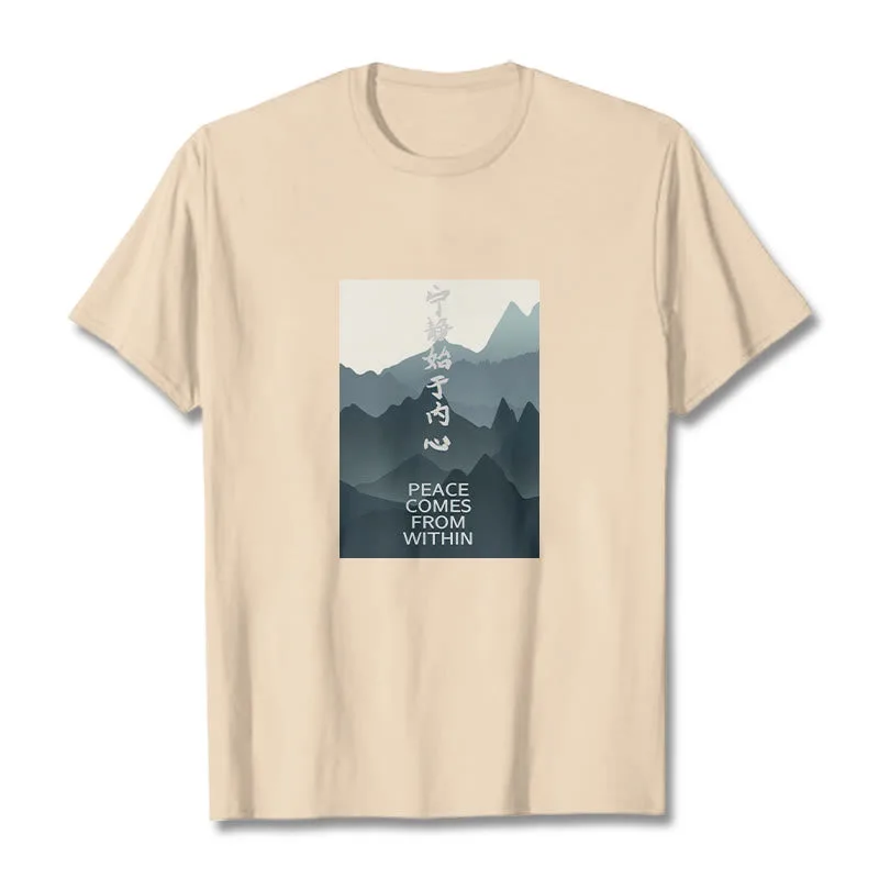 Mythstone Peace Comes From Within Tee T-shirt - Image 16