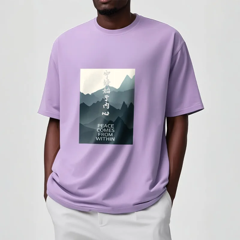 Mythstone Peace Comes From Within Tee T-shirt - Image 19