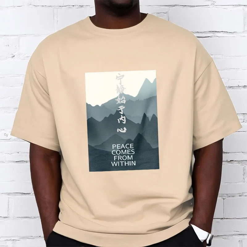 Mythstone Peace Comes From Within Tee T-shirt - Image 17