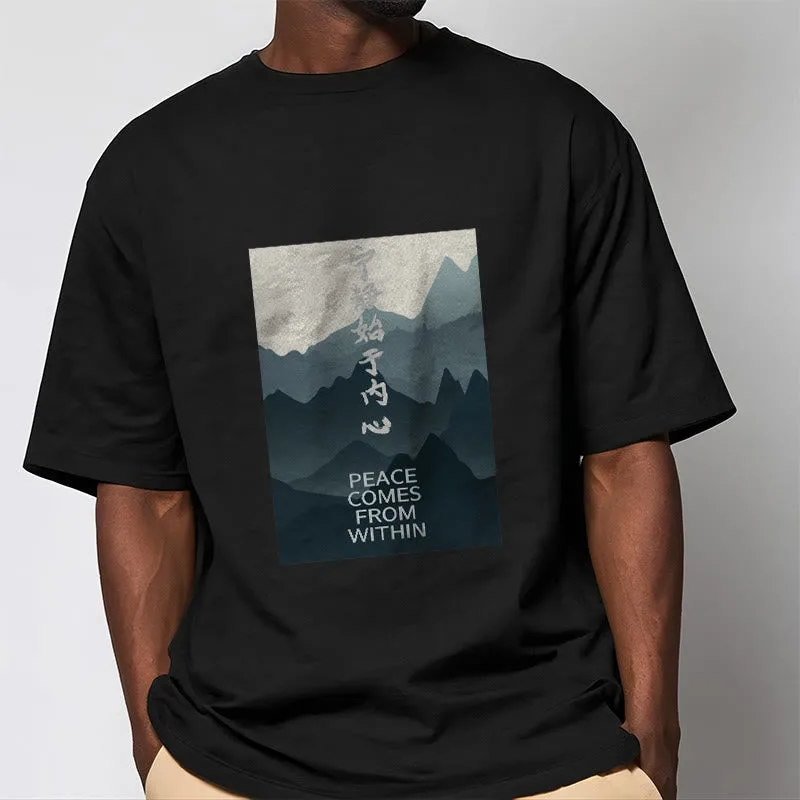 Mythstone Peace Comes From Within Tee T-shirt - Image 9