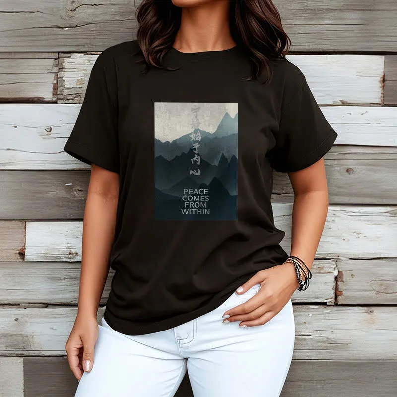 Mythstone Peace Comes From Within Tee T-shirt - Image 10