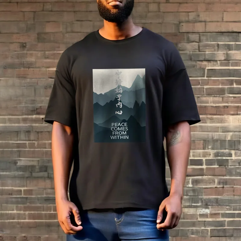 Mythstone Peace Comes From Within Tee T-shirt - Image 8