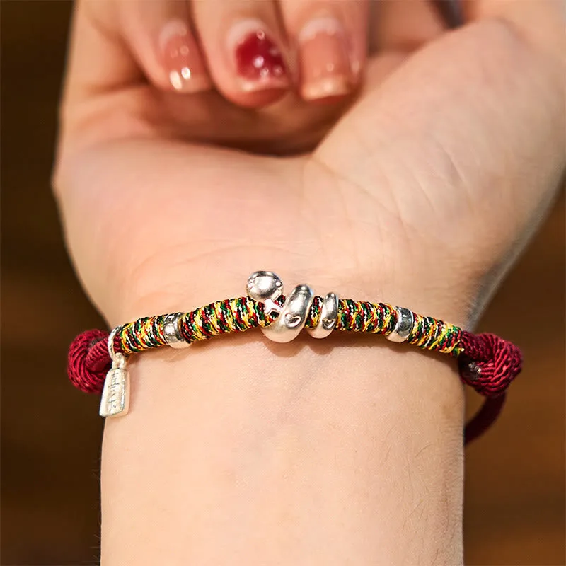 Mythstone Lucky Prosperity The Year of The Snake 2025 Green Jade Red String Protection Bundle - Image 7