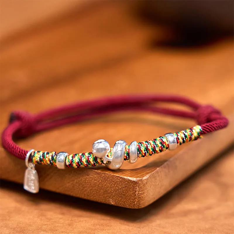 Mythstone Lucky Prosperity The Year of The Snake 2025 Green Jade Red String Protection Bundle - Image 6