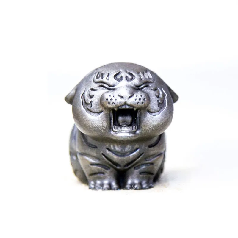 Mythstone Mini Cute Tiger Iron Powder Rust Cast Resin Statue Home Decoration - Image 19