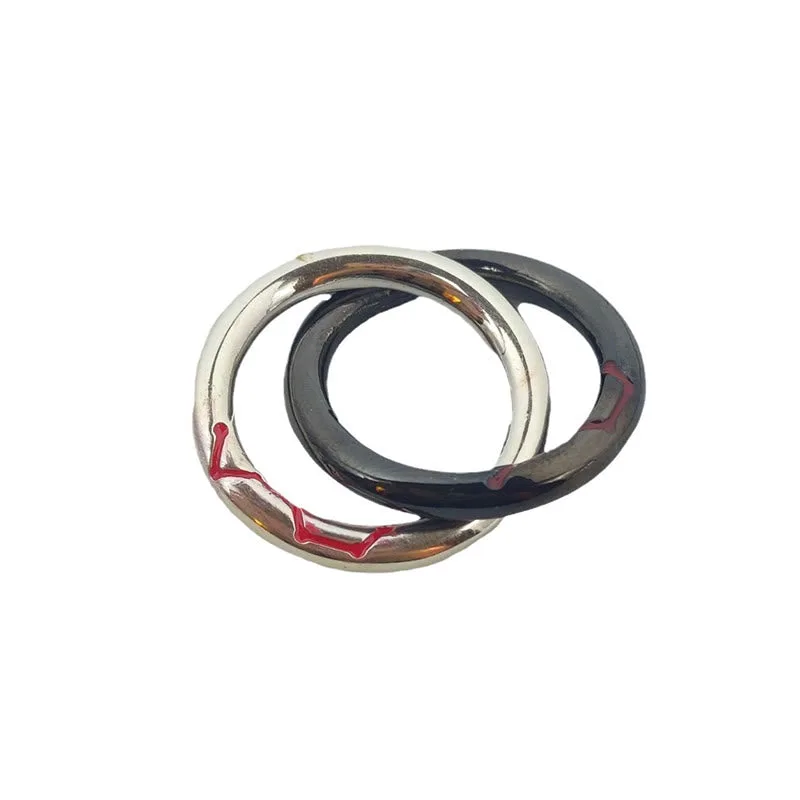 Mythstone Copper Qiankun Hoop Big Dipper Luck Necklace Pendant - Image 9