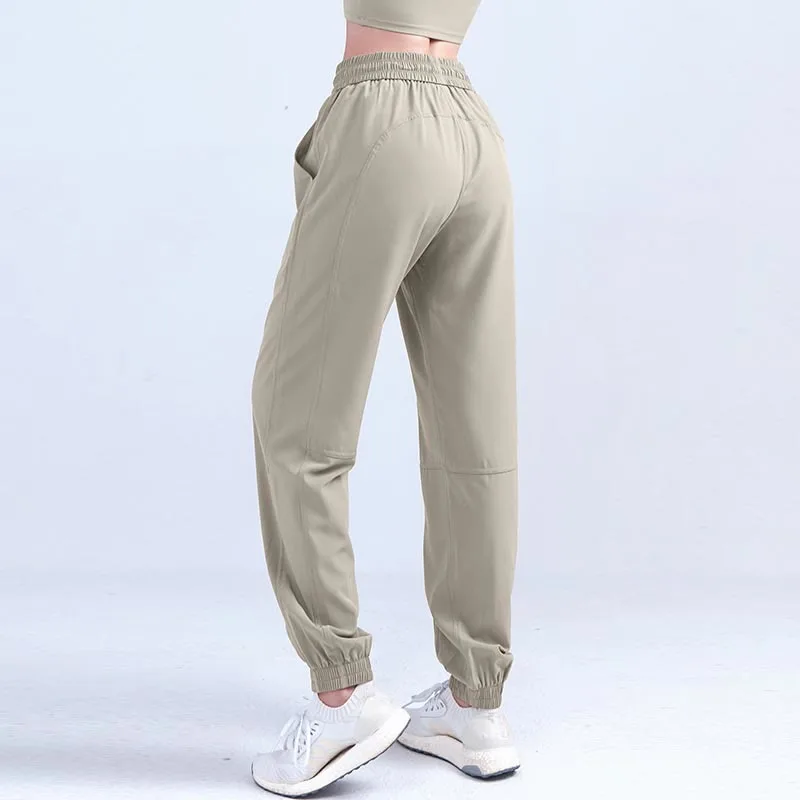 Mythstone High Waist Fitness Yoga Sports Jogger Track Pants With Pockets Sweatpants - Image 37