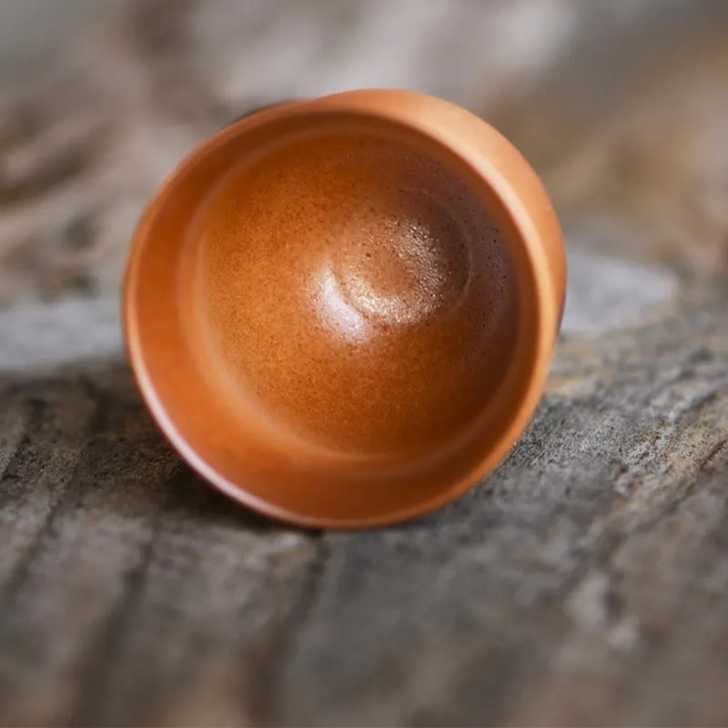 Mythstone Small Dunhuang Frescoes Lotus Ceramic Teacup Kung Fu Tea Cup 90ml - Image 5