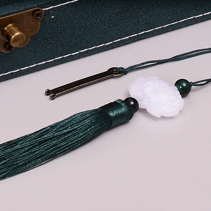 Mythstone Simple Design Jewelry Box Organizer Single Layer Flannel Jewelry Storage Box With Lock - Image 11