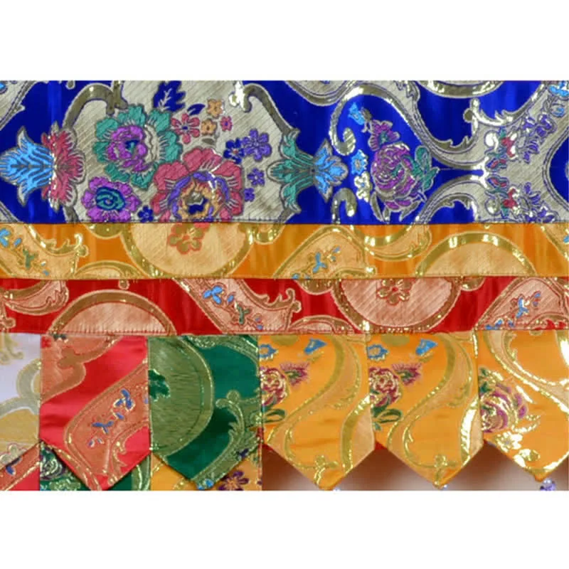Mythstone Tibetan Five Colors Hanging Curtain Prayer Altar Healing Meditation Curtain - Image 9