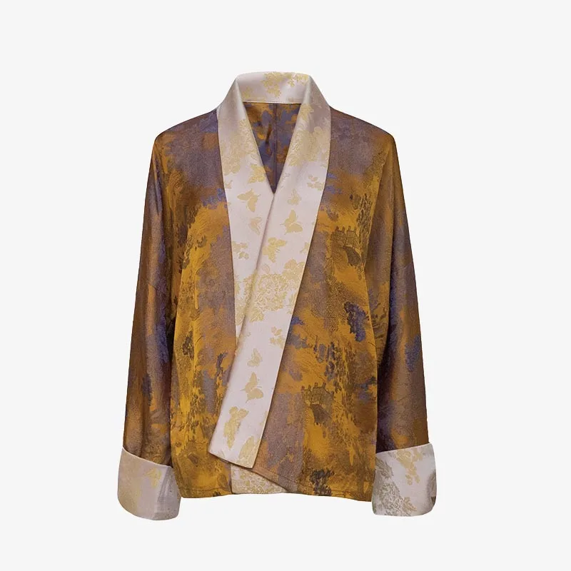 Mythstone Tibetan Dress Clothing Lhasa Butterfly Top Dress Improved Hanfu Women Clothing - Image 2