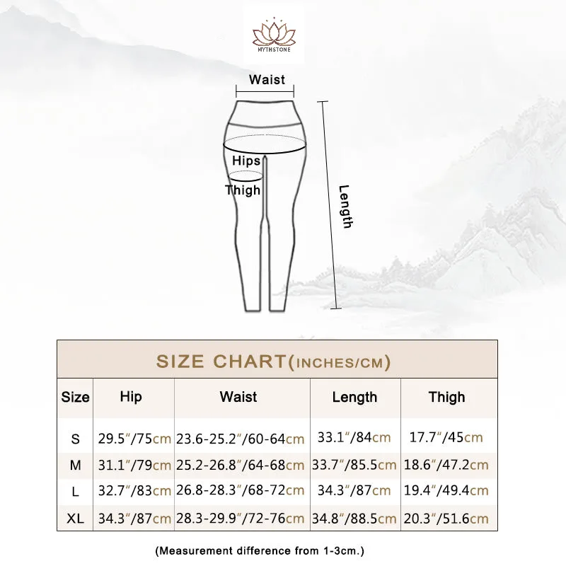 Mythstone Camo Print Sports Fitness Yoga High Waist Leggings Women's Yoga Pants - Image 6