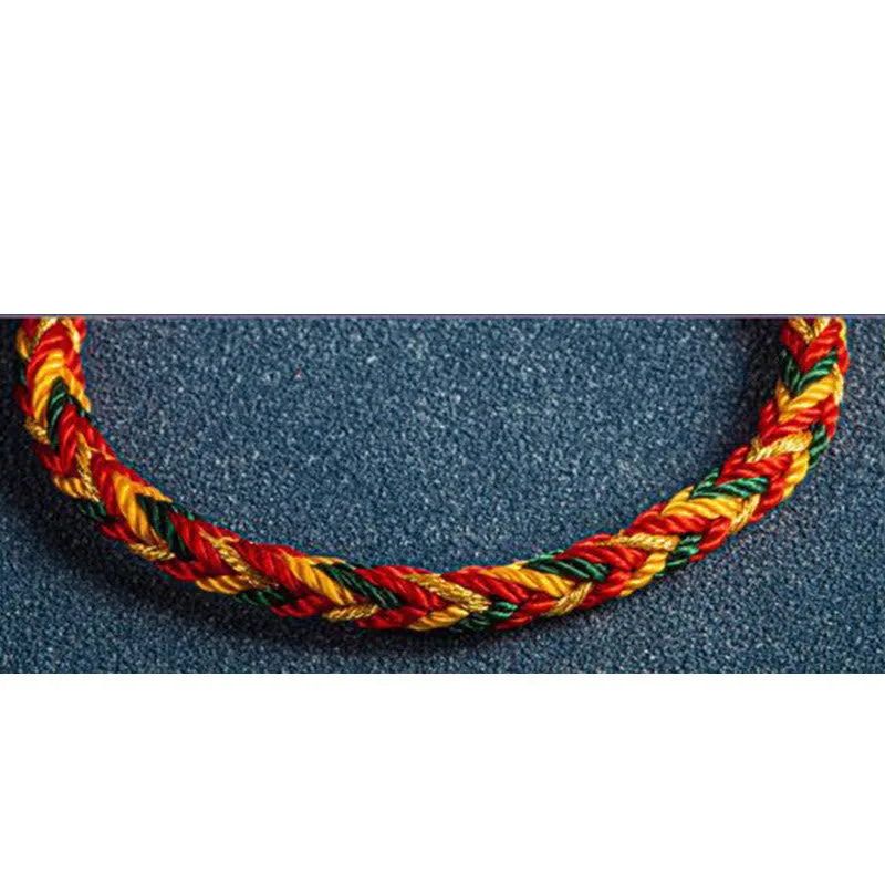 Mythstones "May you be safe and sound all year round" Lucky Multicolored Bracelet - Image 11