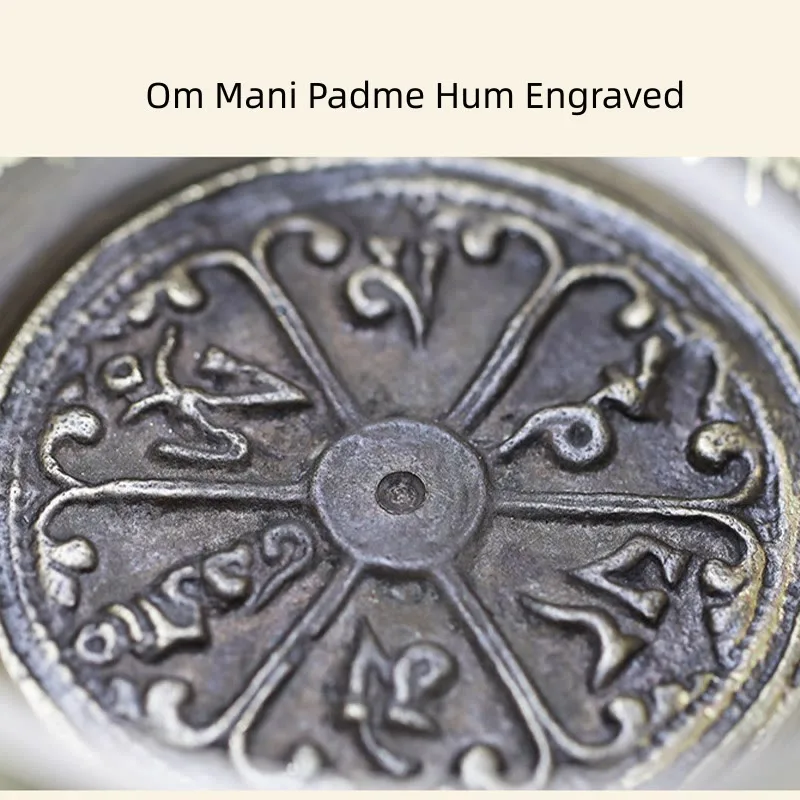 Mythstone Tibetan Meditation Sound Bowl Handcrafted for Healing and Mindfulness Singing Bowl Set - Image 15