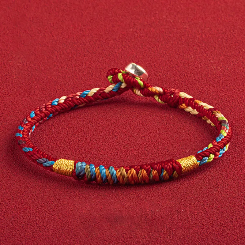 Mythstones "May You Be Safe And Lucky In The Year Ahead" Multicolored Bracelet - Image 10