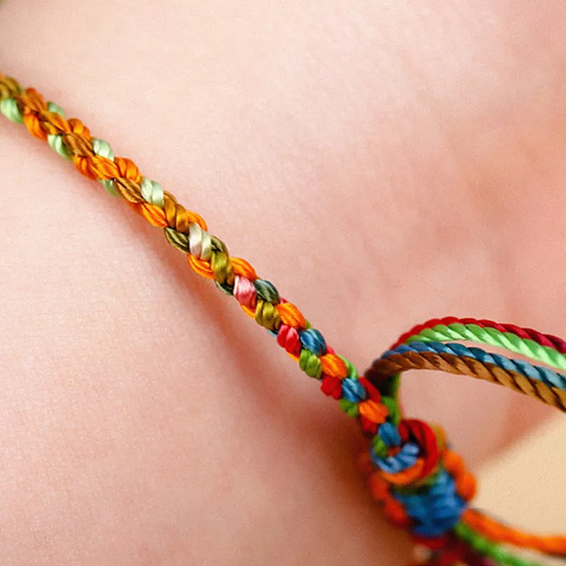 Mythstones "May all your wishes come true" Lucky Multicolored Bracelet - Image 8