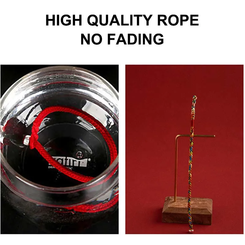 Mythstones "May you be healthy and happy" Lucky Multicolored Bracelet - Image 10