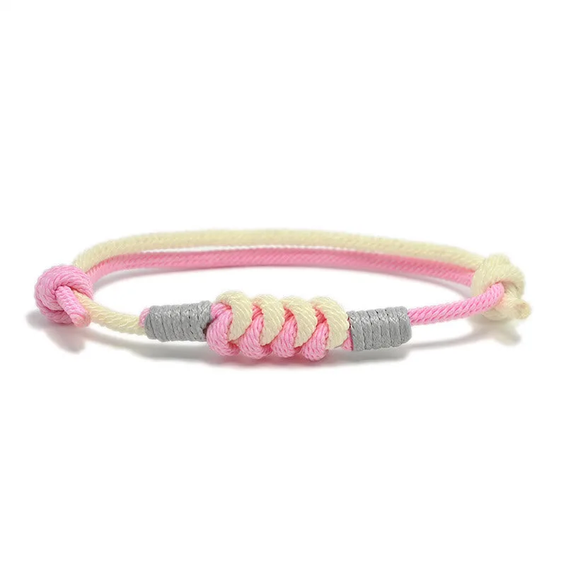 MythStone Simple Design King Kong Knot Strength Braid String Bracelet - Image 4