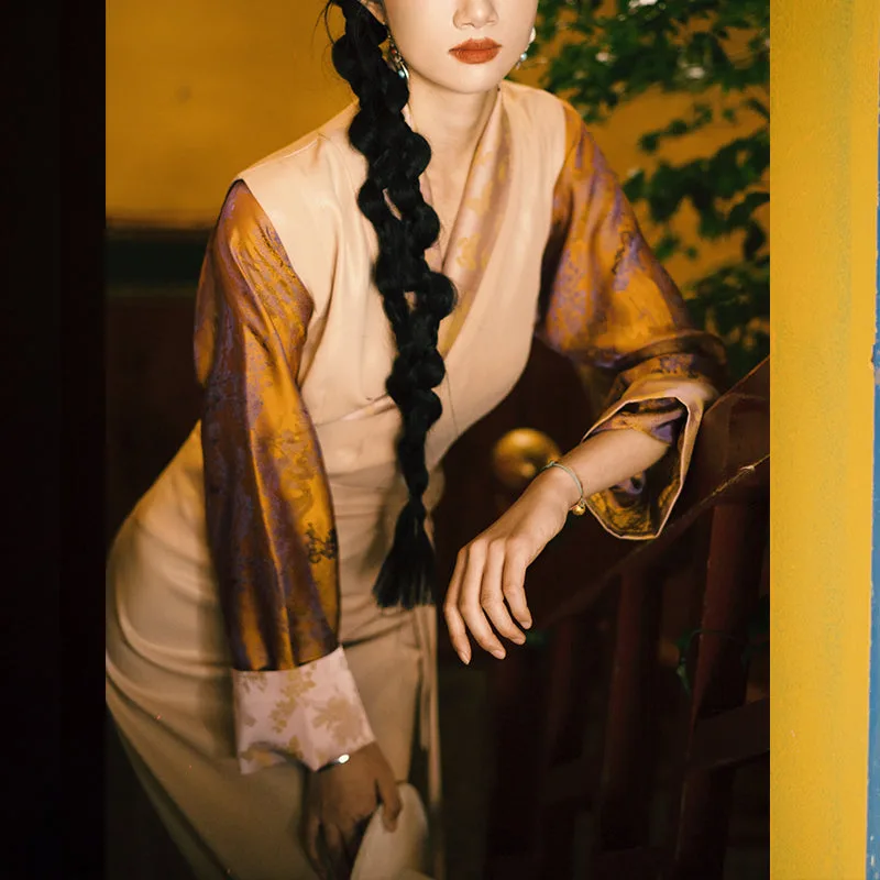 Mythstone Tibetan Dress Clothing Lhasa Butterfly Top Dress Improved Hanfu Women Clothing - Image 10