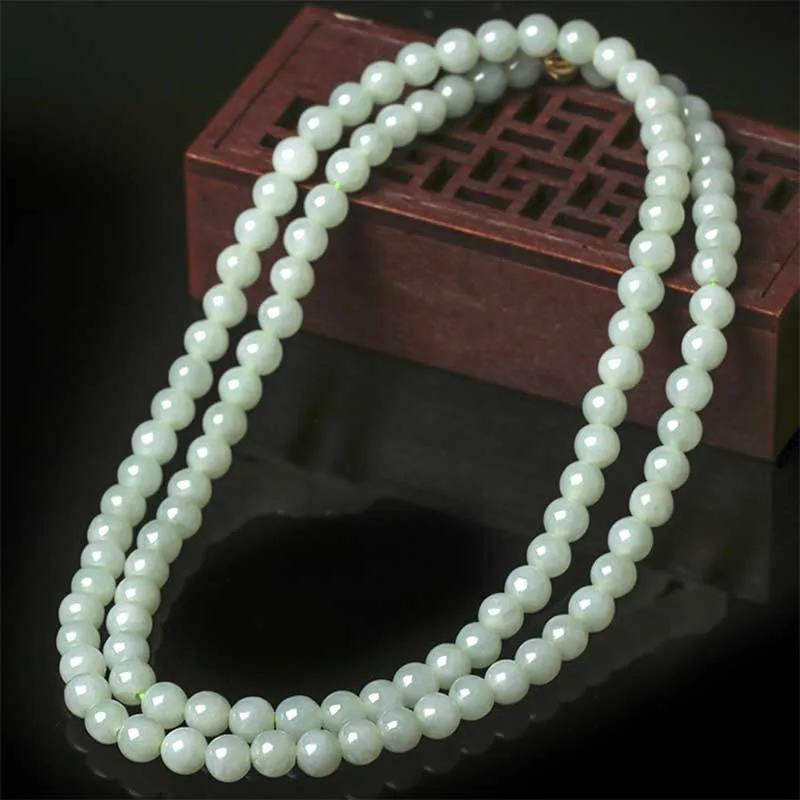 108 Beads Jade Luck Bracelet Mala - Image 2