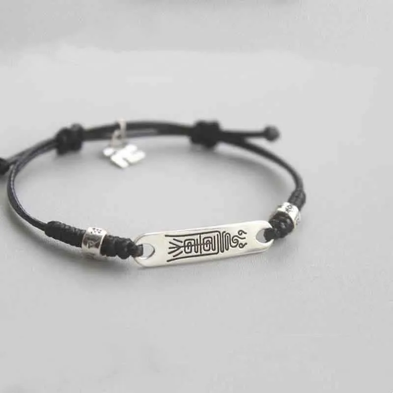 Mythstone 925 Sterling Silver Red String Luck Strength Braid Bracelet - Image 10